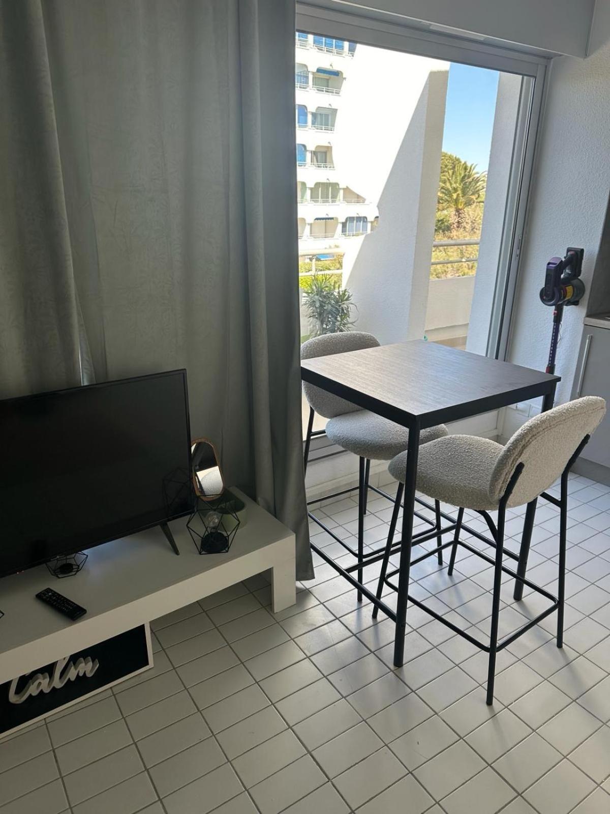 Studio Premiere Ligne Mer Parking Ла-Гранд-Мот Экстерьер фото